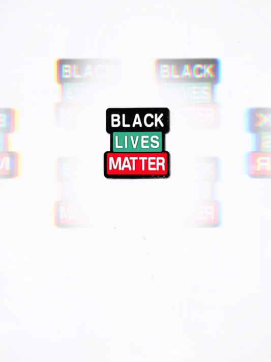 Black Lives Matter croc charm