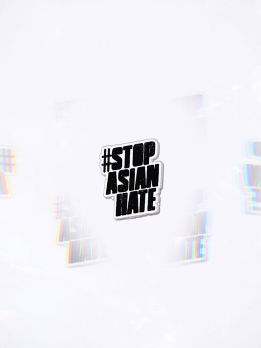 Stop Asian Hate croc charm