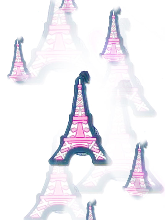 Eiffel Tower croc charm